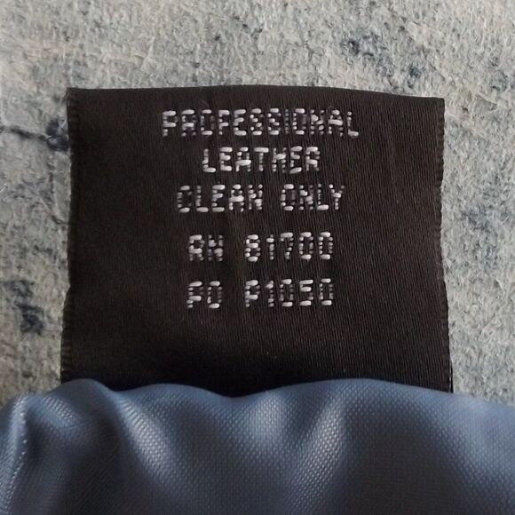 new CROSSING POINTE Patchwork Suede Skirt, 33" Waist, Light Blue, Satin lined - Picture 7 of 13